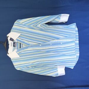 DCC Missy Long Sleeve Striped Blouse